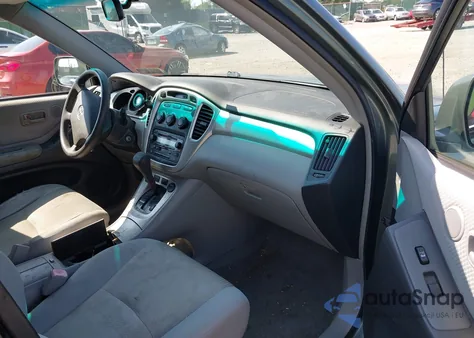 2005 Toyota Highlander V6 из США, поврежденный, VIN JTEEP21A350097170